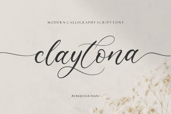 Claytona Font - Featured Image