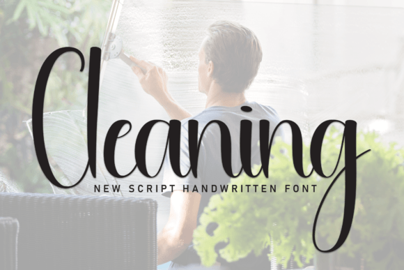 Cleaning Font - Featured Image