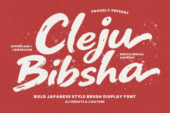 Cleju Bibsha Font - Featured Image