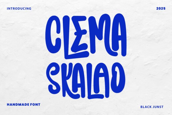 Clema Skalao Font - Featured Image