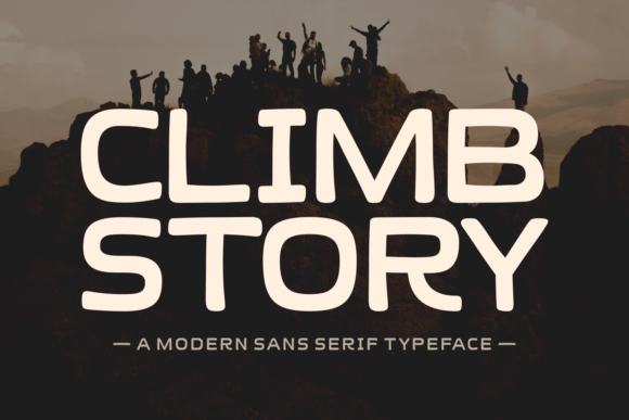 Climb Story Font - Featured Image
