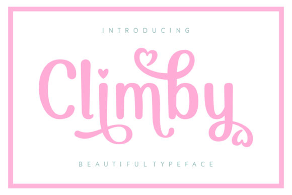 Climby Font - Featured Image