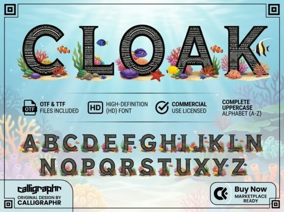 Cloak Font - Featured Image