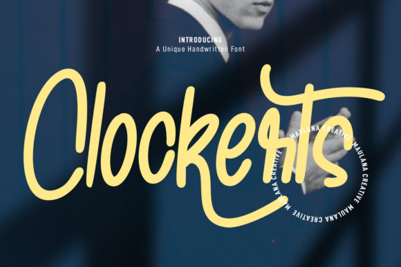Clockerts Font - Featured Image