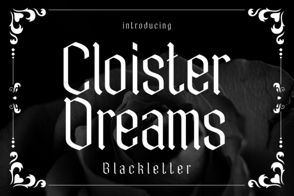 Cloister Dreams Font - Featured Image