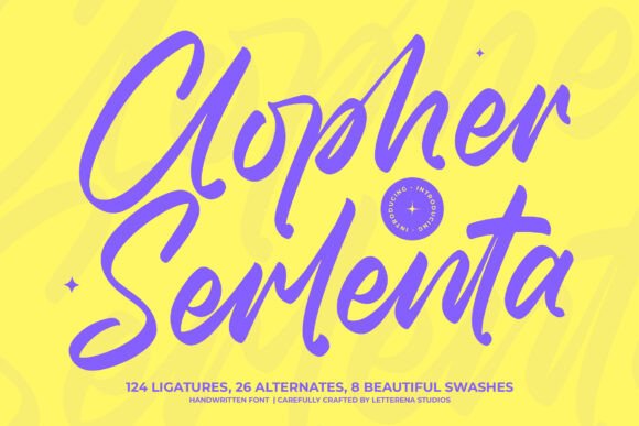 Clopher Serlenta Font - Featured Image