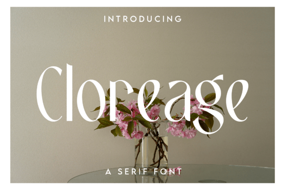 Cloreage Font - Featured Image