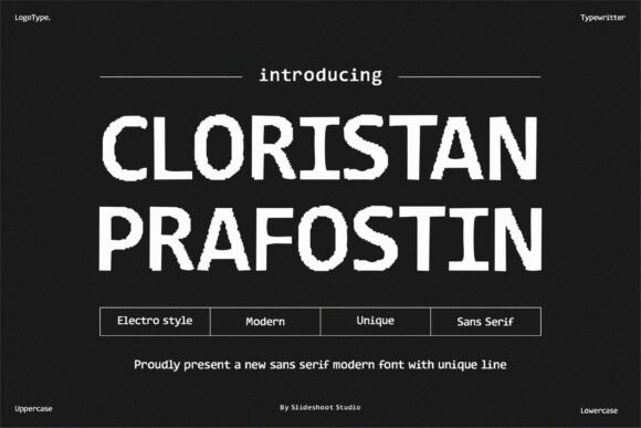 Cloristan Prafostin Font - Featured Image