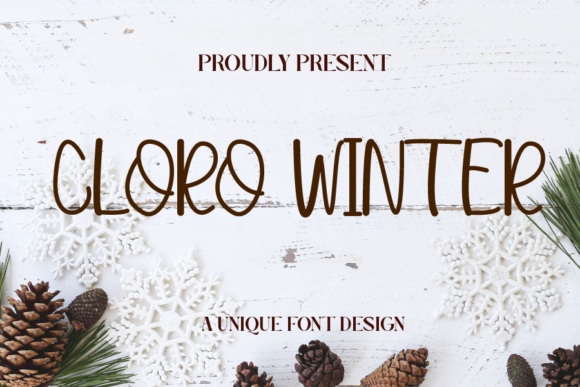 Cloro Winter Font - Featured Image