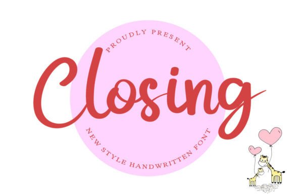 Closing Font - Featured Image
