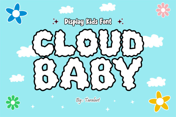 Cloud Baby Font - Featured Image