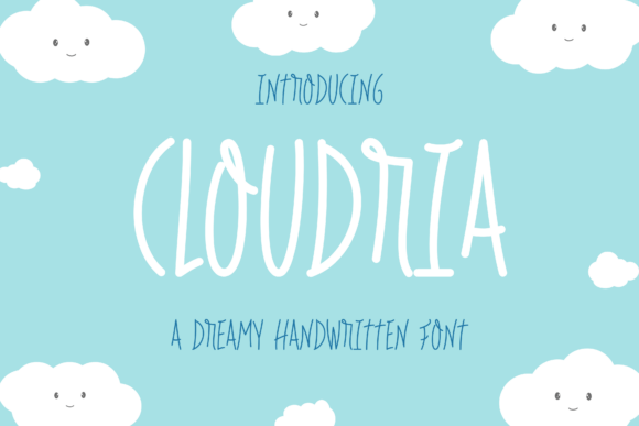 Cloudria Font - Featured Image