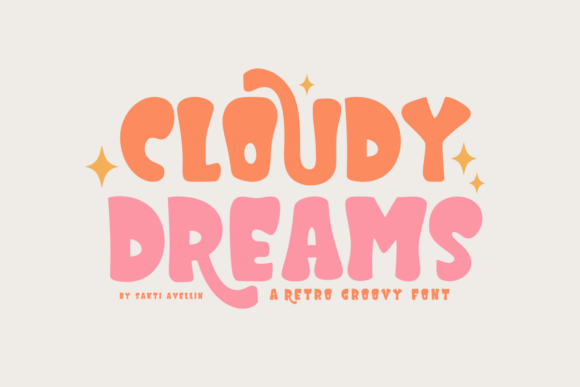 Cloudy Dreams Font - Featured Image