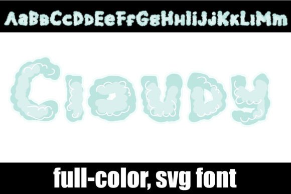 Cloudy Font - Featured Image