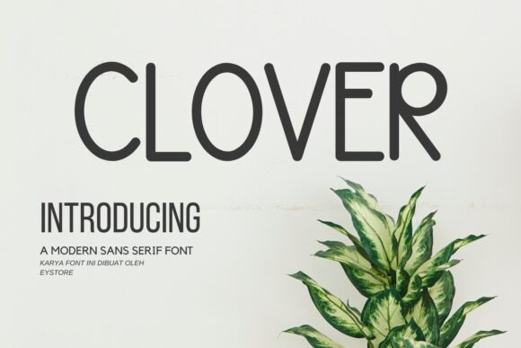 Clover Font - Featured Image