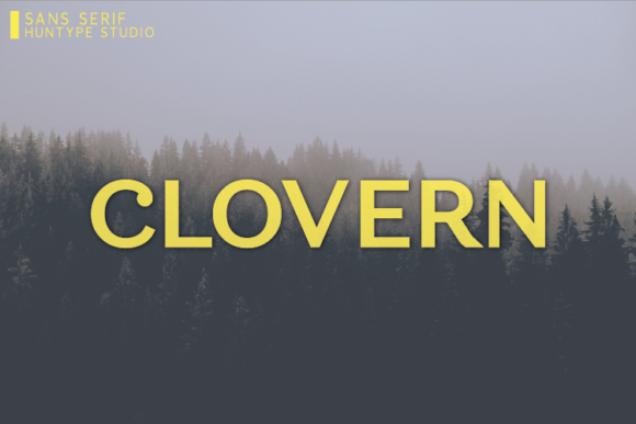 Clovern Font - Featured Image