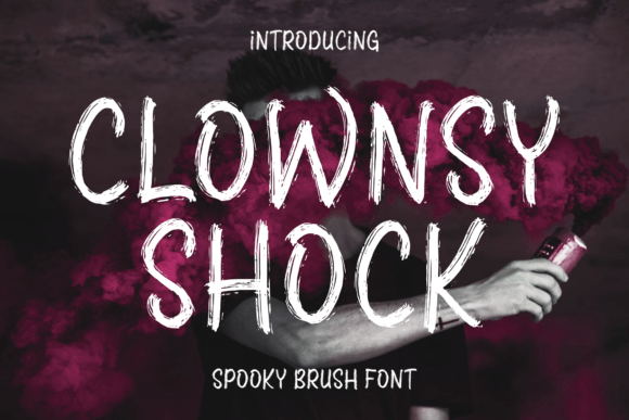 Clownsy Shock Font - Featured Image