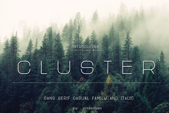 Cluster Font - Featured Image