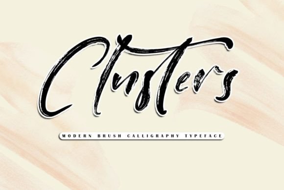 Clusters Font - Featured Image