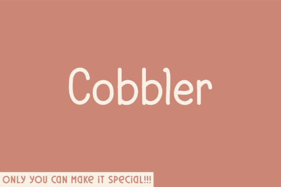 Cobbler Font - Featured Image
