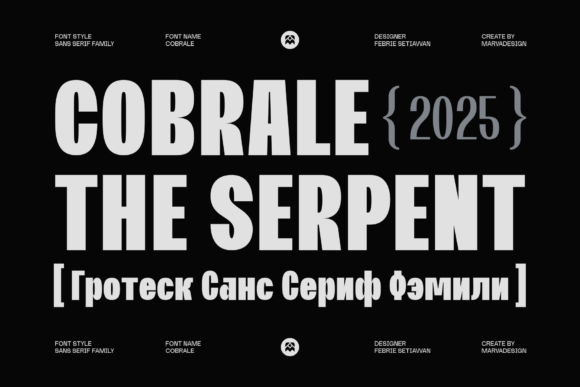 Cobrale Font - Featured Image
