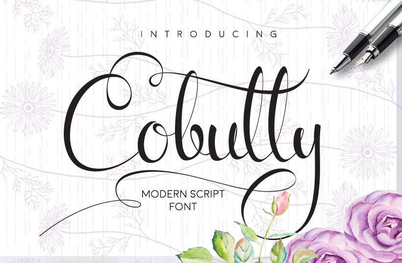Cobully Font - Featured Image