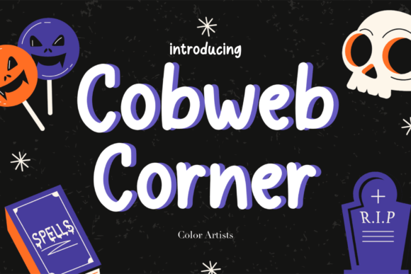 Cobweb Corner Font - Featured Image