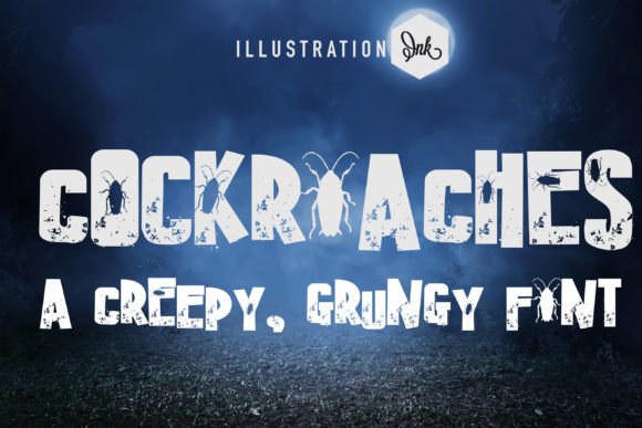 Cockroaches Font - Featured Image
