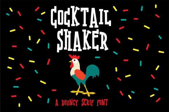 Cocktail Shaker Font - Featured Image