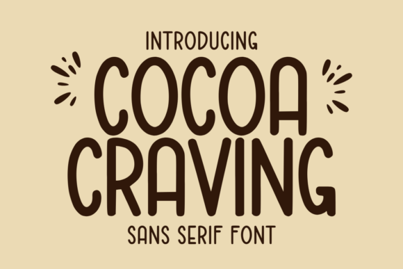 Cocoa Craving Font - Featured Image
