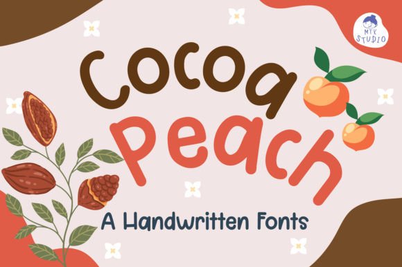 Cocoapeach Font - Featured Image