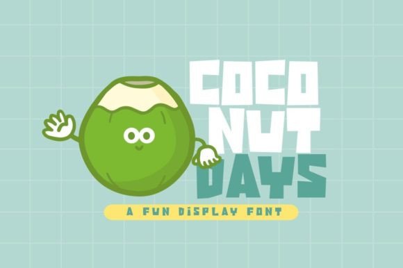 Coconut Days Font - Featured Image