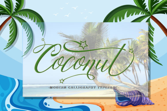 Coconut Font - Featured Image