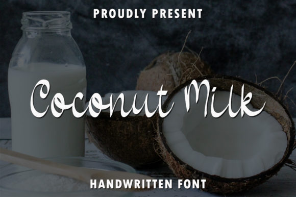 Coconut Milk Font - Featured Image