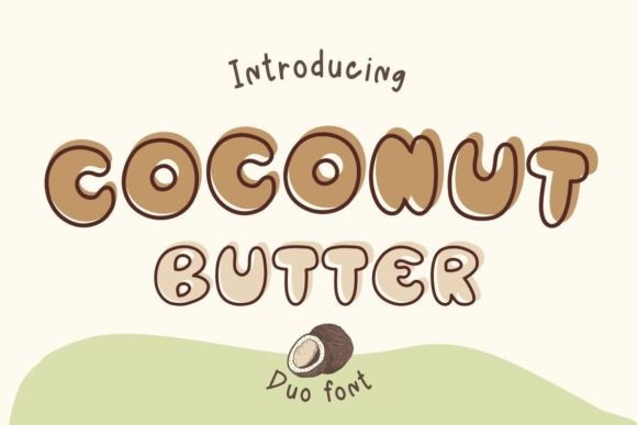 Coconut & Butter Font - Featured Image