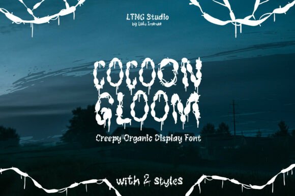 Cocoon Gloom Font - Featured Image