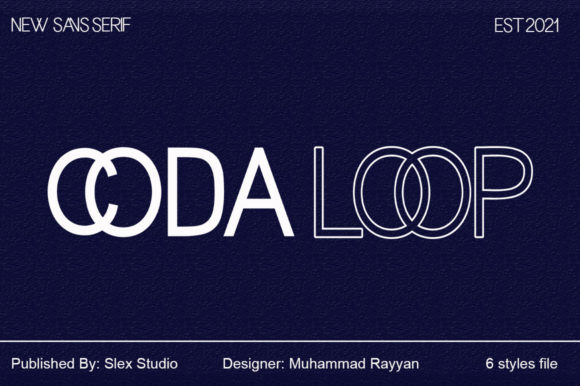 Coda Loop Font - Featured Image