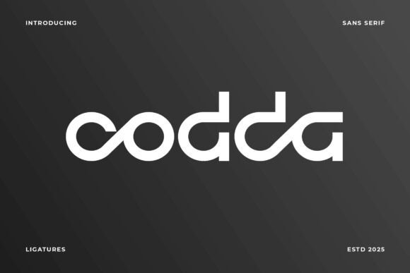 Codda Font - Featured Image