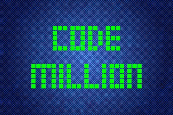 Code Million Font - Featured Image