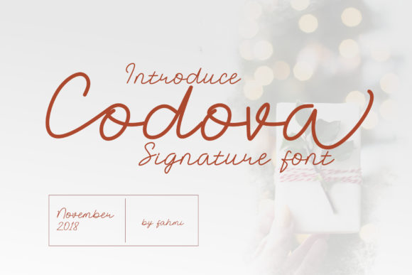 Codova Font - Featured Image