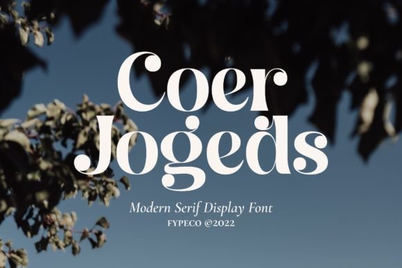 Coer Jogeds Font - Featured Image