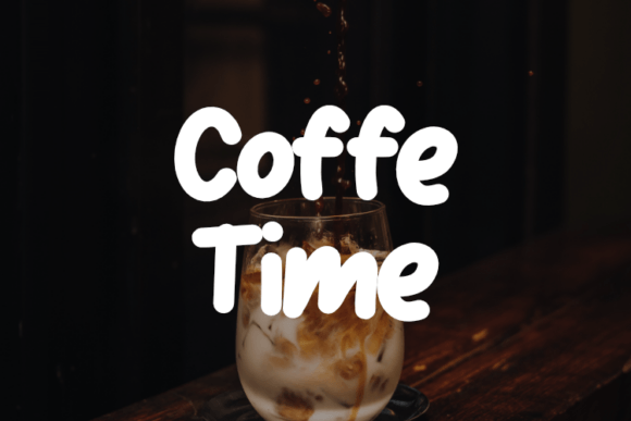 Coffe Time Font - Featured Image