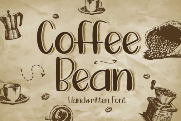 Coffee Bean Font - Featured Image