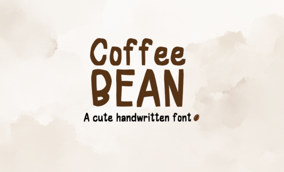 Coffee Bean Font - Featured Image