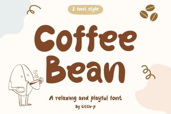 Coffee Bean Font - Featured Image