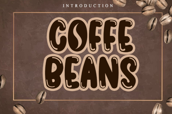 Coffee Beans Font - Featured Image