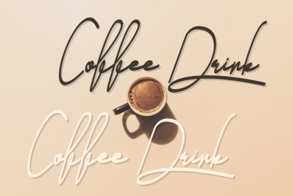 Coffee Drink Font - Featured Image