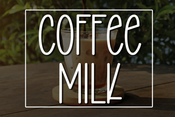 Coffee Milk Font - Featured Image