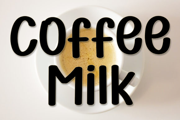 Coffee Milk Font - Featured Image