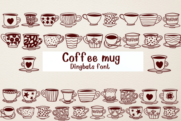 Coffee Mug Font - Featured Image